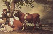 POTTER, Paulus Young Bull oil painting